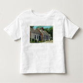Uitzicht van het oudste huis in de stad kinder shirts (Voorkant)