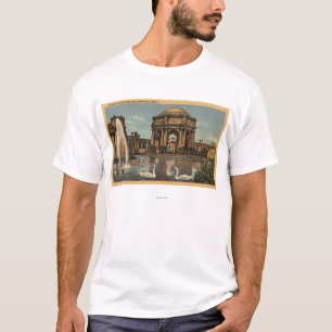 Uitzicht van het paleis van fijne kunsten t-shirt