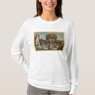 Uitzicht van het paleis van fijne kunsten t-shirt