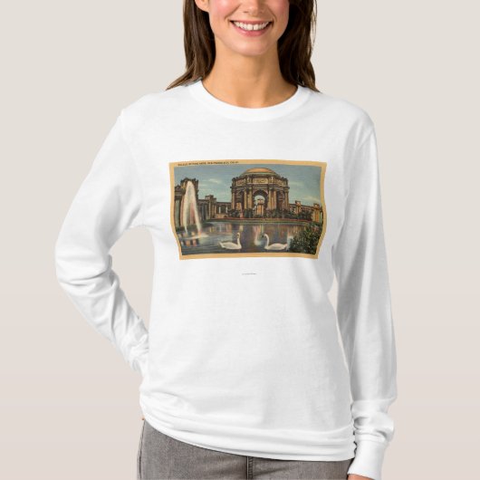 Uitzicht van het paleis van fijne kunsten t-shirt (Voorkant)