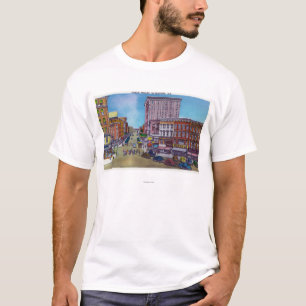 Uitzicht van het plein t-shirt