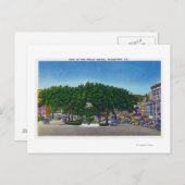 Uitzicht van het Plein van de Publiek # 2 Briefkaart (Voorkant / Achterkant)