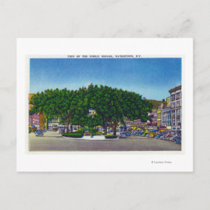 Uitzicht van het Plein van de Publiek # 2 Briefkaart