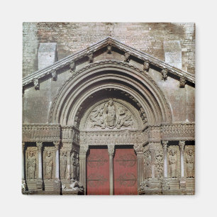 Uitzicht van het portaal magneet