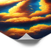 Uitzicht van het Poster van de hemel (Hoek)