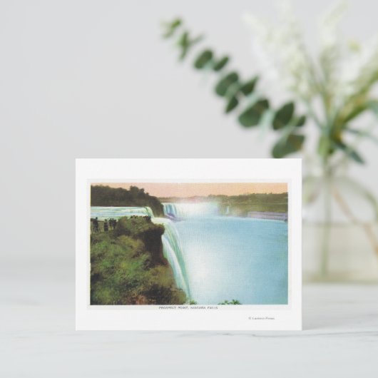 Uitzicht van het prospectiepunt briefkaart (Staand voorkant)