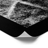 Uitzicht van het raam bij Le Gras, eerste foto Poster (Hoek)