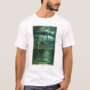 Uitzicht van het Restaurant Ship Hotel T-shirt