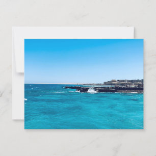 Uitzicht van het Rode zee, Hurghada Briefkaart