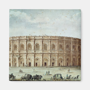 Uitzicht van het Romeinse amfitheater Magneet