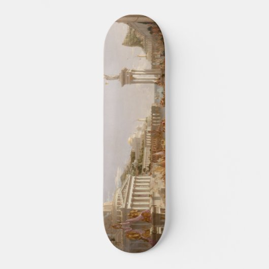 Uitzicht van het Romeinse Rijk (Verbruik van Rijk) Skateboard (Voorkant)