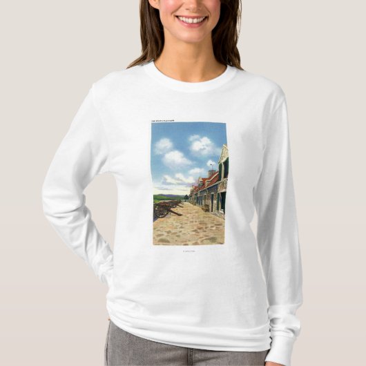 Uitzicht van het South Platform T-shirt (Voorkant)