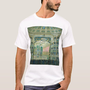 Uitzicht van het stadium van de operatie van Parij T-shirt