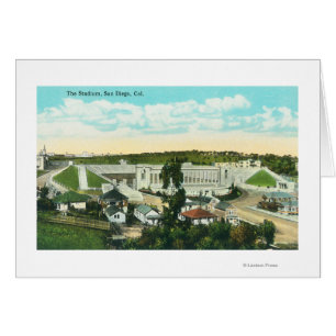 Uitzicht van het StadiumSan Diego, CA