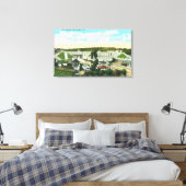 Uitzicht van het StadiumSan Diego, CA Canvas Afdruk (Insitu (Slaapkamer))