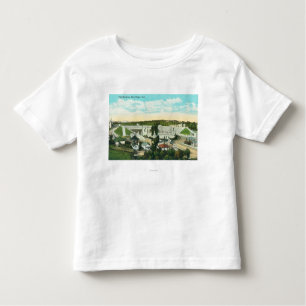 Uitzicht van het StadiumSan Diego, CA Kinder Shirts