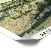 Uitzicht van het station van Race Point Coast Guar Poster (Hoek)