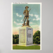 Uitzicht van het statuut van het kleine Man Poster (Voorkant)