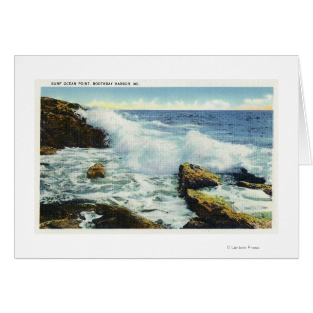 Uitzicht van het Surf op Ocean Point (Voorkant Horizontaal)