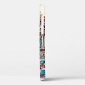 Uitzicht van het theater in Parijs Case-Mate iPhone Case (Achterkant / Links)