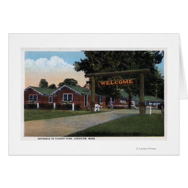 Uitzicht van het toeristische park (Voorkant Horizontaal)