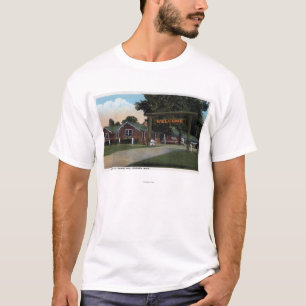 Uitzicht van het toeristische park t-shirt