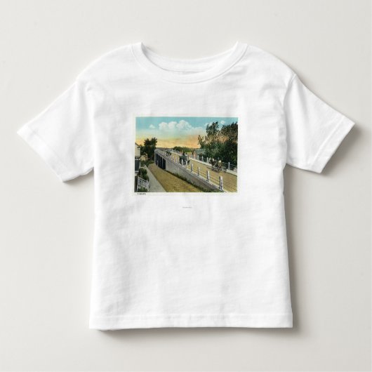 Uitzicht van het Viaduct Kinder Shirts (Voorkant)