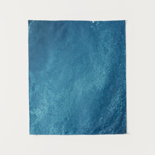 Uitzicht van het vogeloog van het waterlichaam wandkleed (Voorkant)