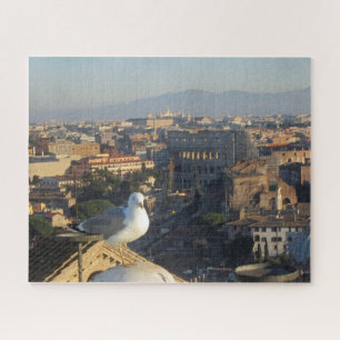 Uitzicht van het vogeloog van Rome Legpuzzel