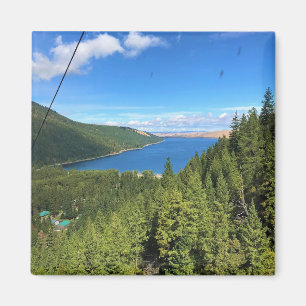 Uitzicht van het Wallowa Lake Magneet