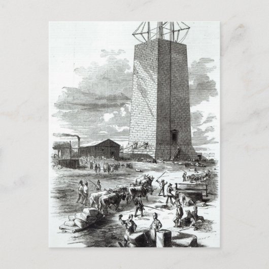 Uitzicht van het Washington Monument Briefkaart (Voorkant)
