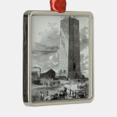 Uitzicht van het Washington Monument Metalen Ornament (Rechts)