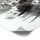 Uitzicht van het Washington Monument Poster (Hoek)