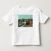 Uitzicht van het WaterfrontStockton, CA Kinder Shirts (Voorkant)