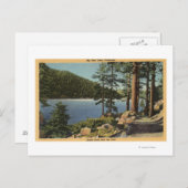 Uitzicht van het Weg van de Brigade dichtbij de Da Briefkaart (Voorkant / Achterkant)