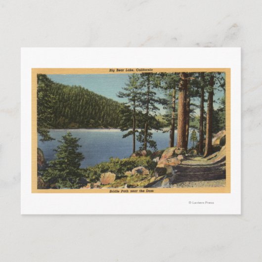 Uitzicht van het Weg van de Brigade dichtbij de Da Briefkaart (Voorkant)