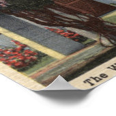 Uitzicht van het Wisteria Pergola, Oasis Hotel Poster (Hoek)