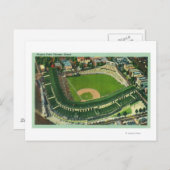 Uitzicht van het Wrigley-veld # 2Chicago, IL Briefkaart (Voorkant / Achterkant)