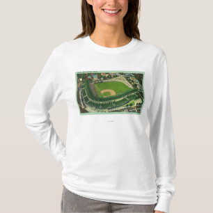 Uitzicht van het Wrigley-veld # 2Chicago, IL T-shirt