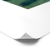 Uitzicht van het Zee Okinawa (Zen Square) Poster (Hoek)