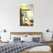 Uitzicht van Hoefijzer Herfsten van geiteneiland Canvas Afdruk (Insitu (Slaapkamer))