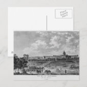 Uitzicht van Hopital La Salpetriere Briefkaart (Voorkant / Achterkant)