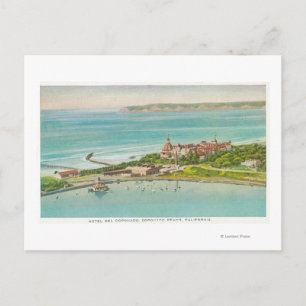 Uitzicht van Hotel del Coronado Briefkaart