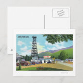 Uitzicht van Indische hoofdtoren en Indiase hoofdt Briefkaart (Voorkant / Achterkant)