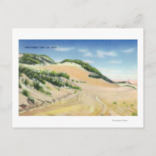 Uitzicht van Kaap Sand Dunes Briefkaart