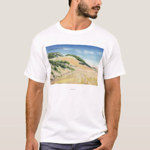 Uitzicht van Kaap Sand Dunes T-shirt