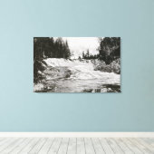 Uitzicht van Keniaanse Herfsten Canvas Afdruk (Insitu (Houten vloer))