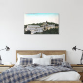 Uitzicht van Kennedy Gold MineJackson, CA Canvas Afdruk (Insitu (Slaapkamer))