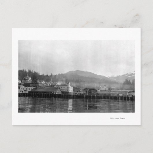 Uitzicht van Ketchikan, Alaska Briefkaart (Voorkant)