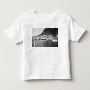 Uitzicht van Ketchikan, Alaska Waterfront Foto Kinder Shirts